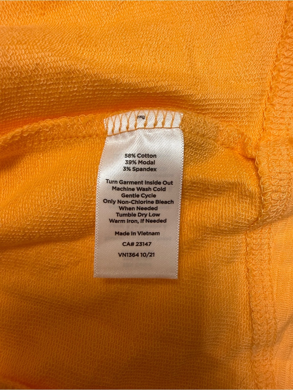 T for Talbots Zip-Front Bomber Jacket in sherbet Orange NWOT - Picture 7 of 9